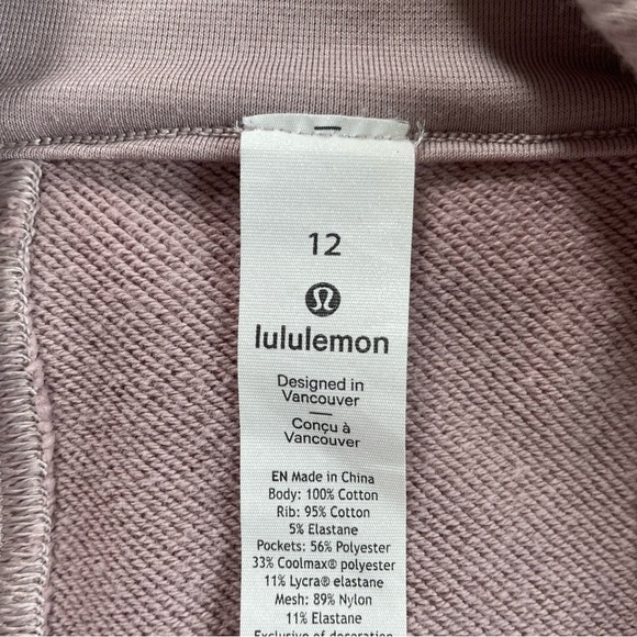 Lululemon | Huddle & Hustle Hoodie in Smoky Blush, size 12 - Picture 8 of 16